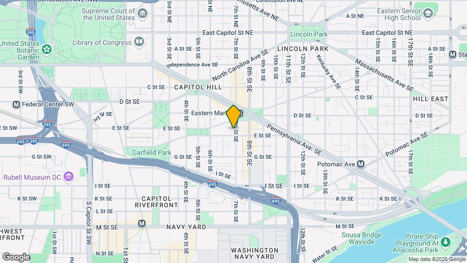 427 7th St SE, Unit 2 Map and Location Details