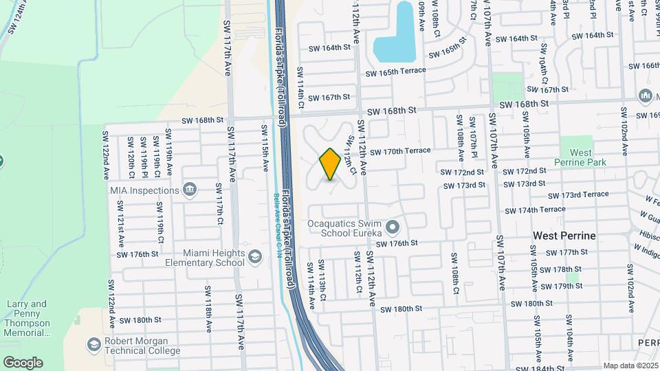 17252 SW 112th Pl Map and Location Details