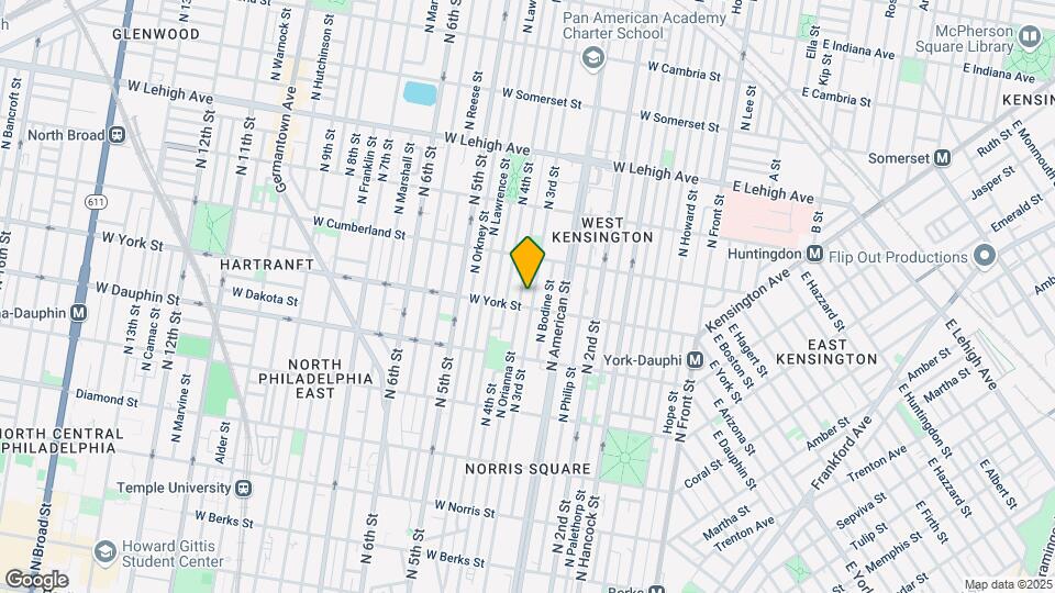 2402 N 3rd St Mapa y Detalles de la Ubicación