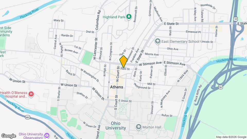 13 Fern St, Unit 1 Map and Location Details