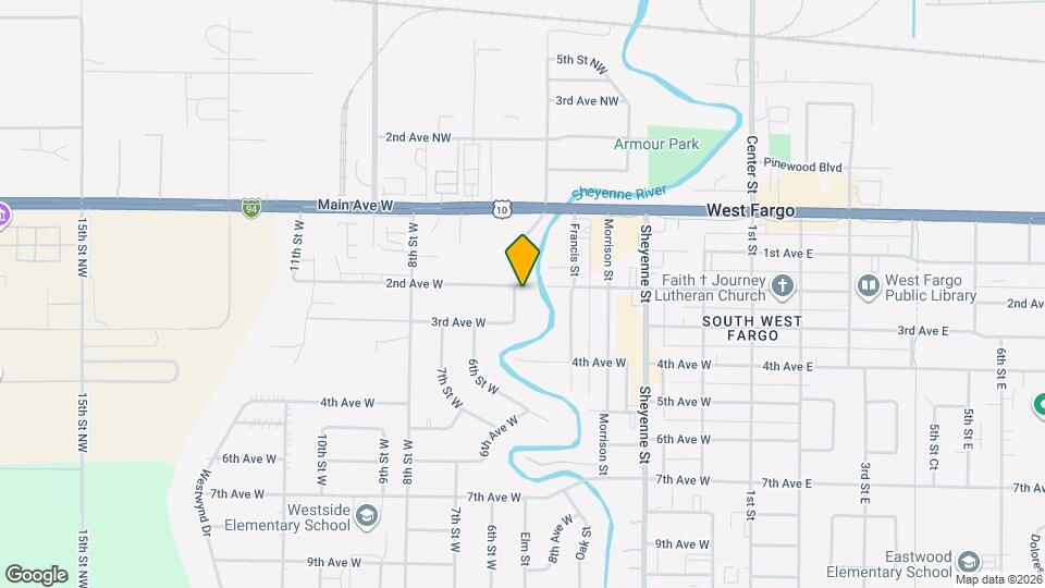 201 6th St W, Unit 4 Map and Location Details
