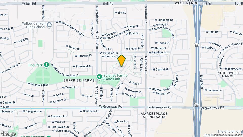 15944 N Cristine Ln Map and Location Details