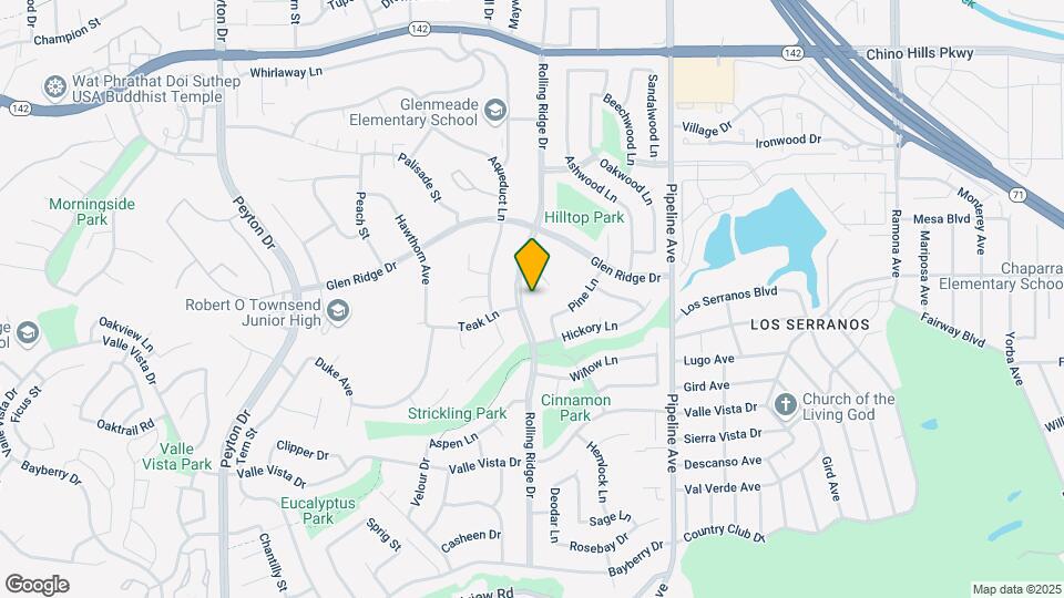 15335 Rolling Ridge Dr Map and Location Details