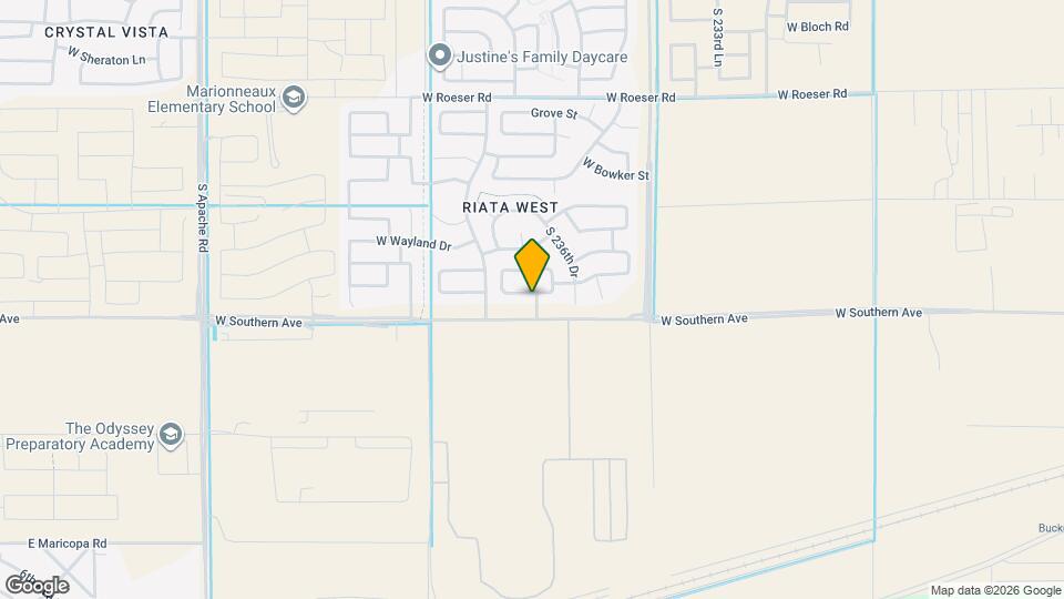 23707 W Huntington Dr Map and Location Details