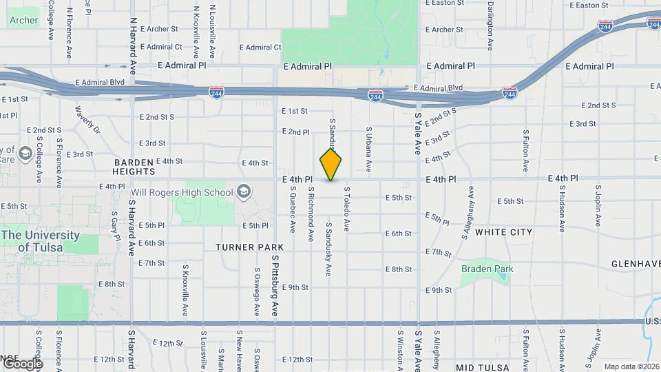 4328 E 4th Pl Mapa y Detalles de la Ubicación