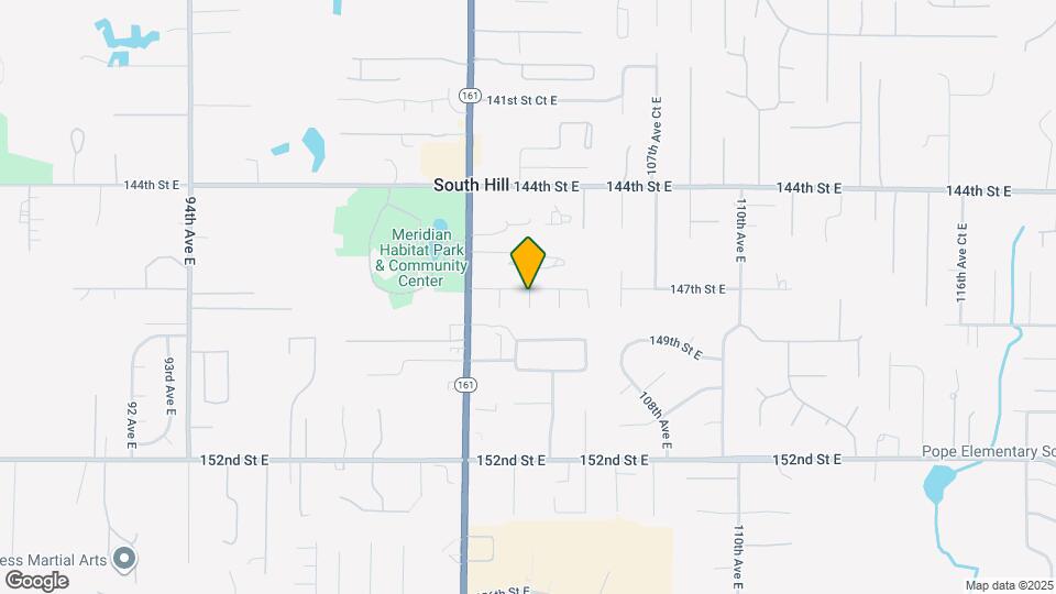 14718 104th Ave E Map and Location Details