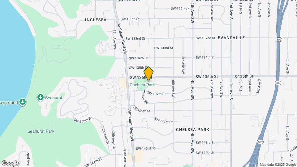 13623 8th Ave SW Map and Location Details