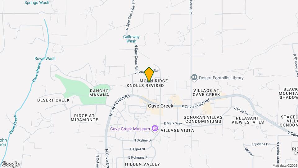 6111 E Knolls Way N Map and Location Details