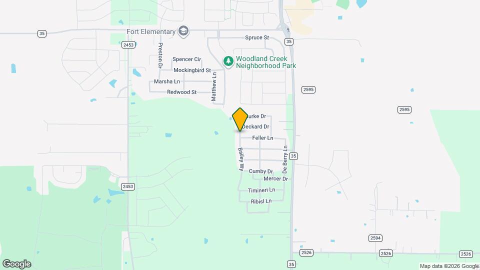 2008 Bailer Wy Mapa y Detalles de la Ubicación