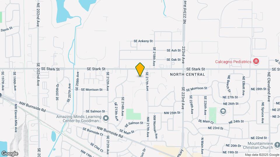 21621 SE Alder St Map and Location Details