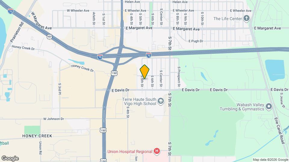 3414 S 5th St Map and Location Details