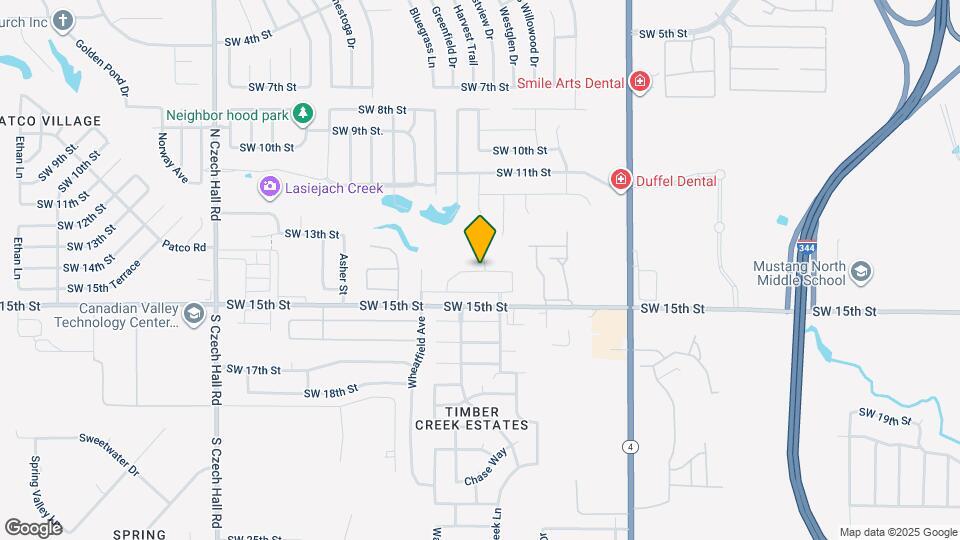 11713 SW 14th St Map and Location Details