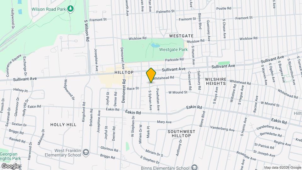 614 S Sylvan Ave Mapa y Detalles de la Ubicación