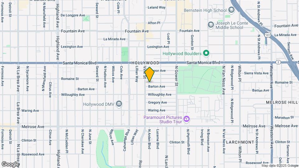 6043 Barton Ave Mapa y Detalles de la Ubicación