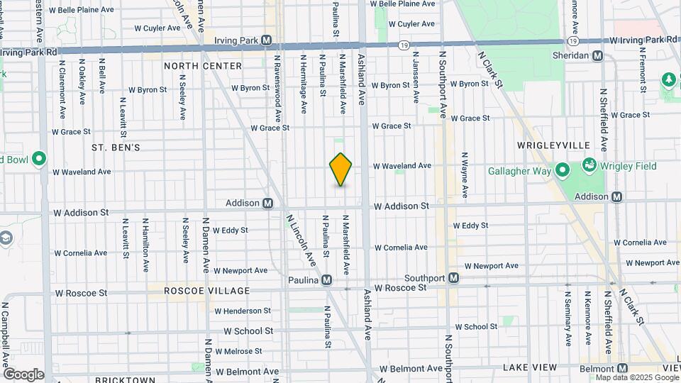 3620 N Marshfield Ave, Unit 3620-2C Mapa y Detalles de la Ubicación