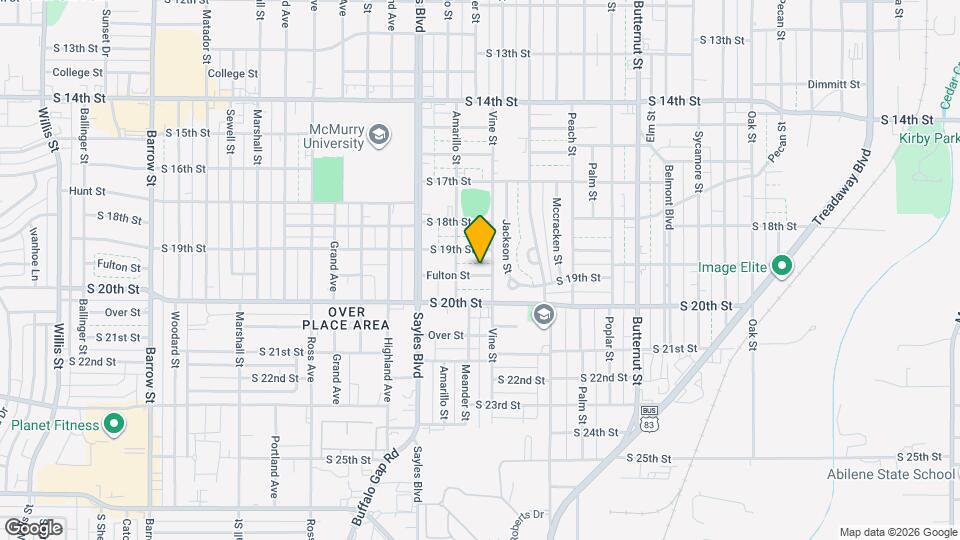 1918 Fulton St Map and Location Details