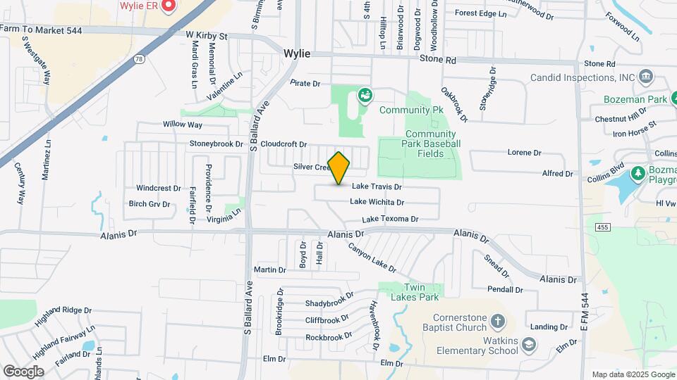 212 Lake Travis Dr Map and Location Details