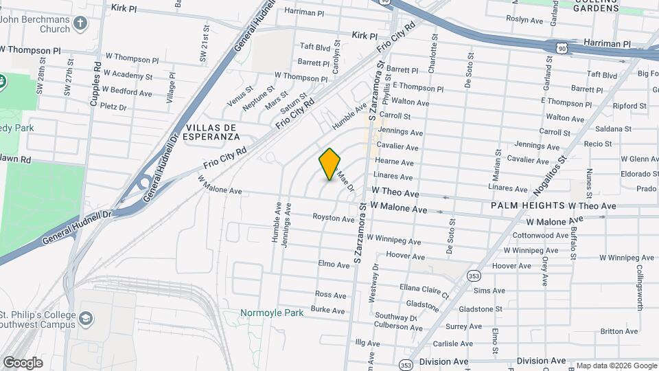 722 Hearne Ave Mapa y Detalles de la Ubicación