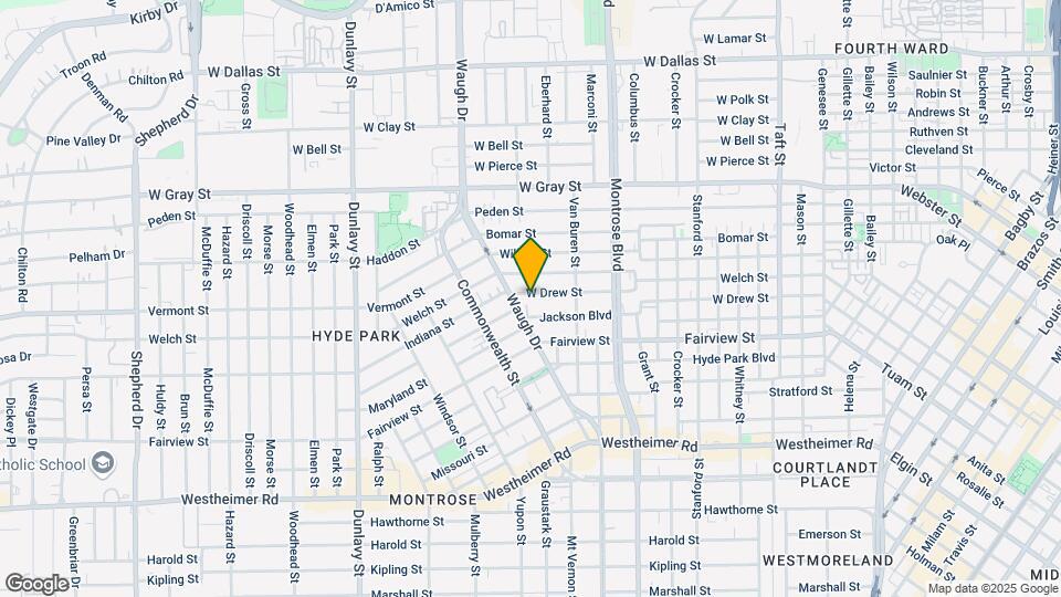 1223 W Drew St Map and Location Details