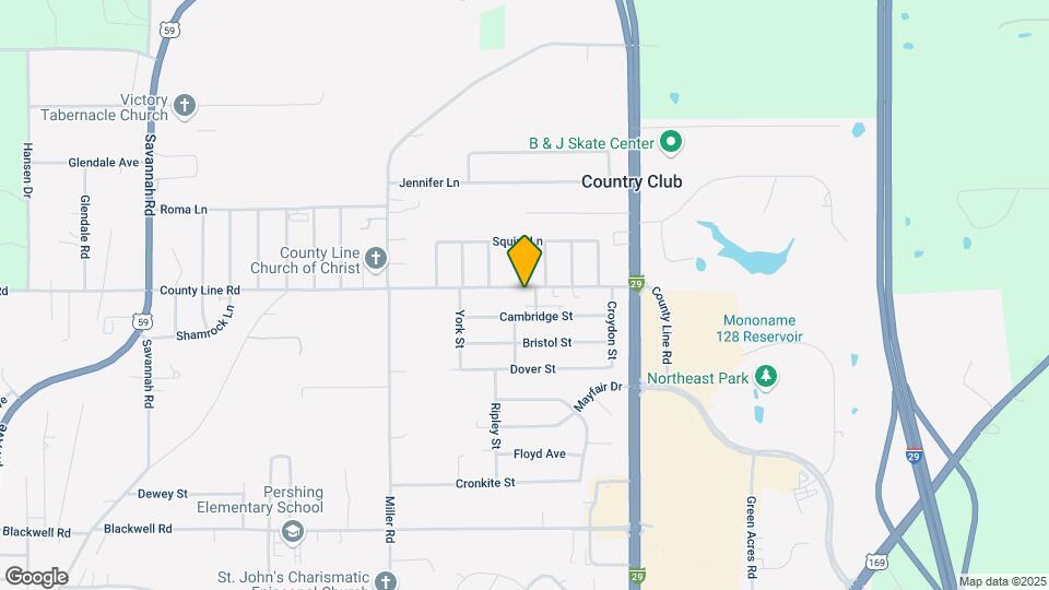 3014 County Line Rd Map and Location Details