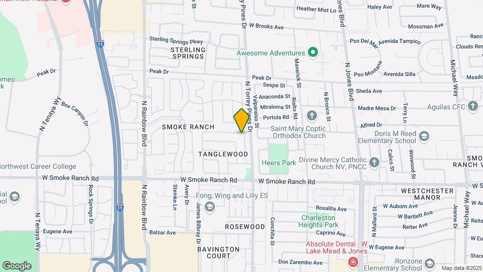2536 Charteroak St Map and Location Details