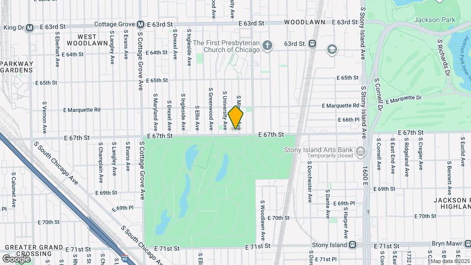 6656 S Minerva Ave Map and Location Details