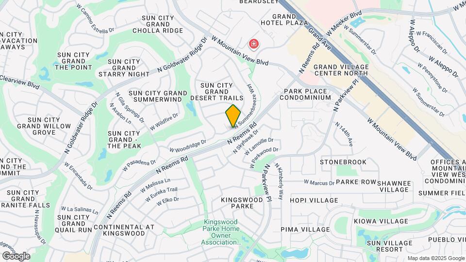 18261 N Summerbreeze Way Mapa y Detalles de la Ubicación