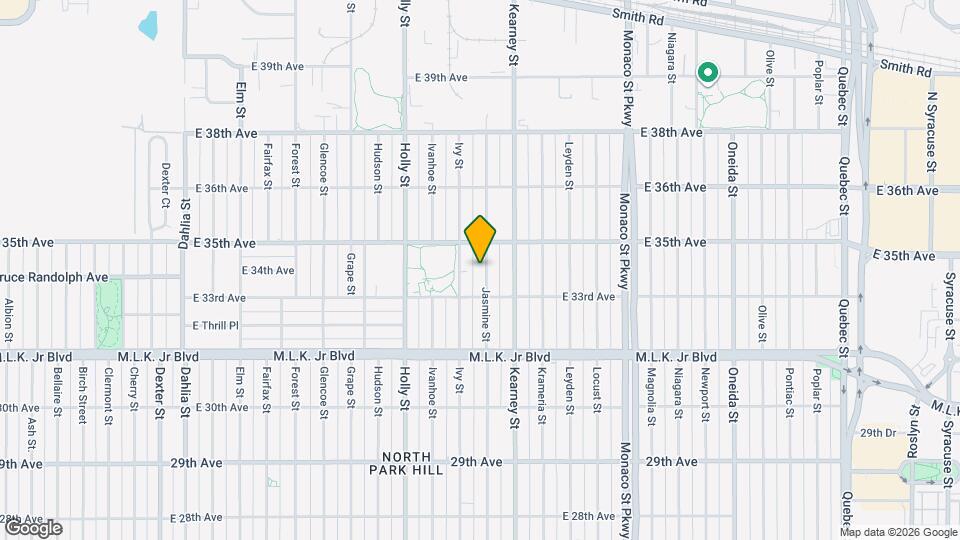 3351 Jasmine St Map and Location Details