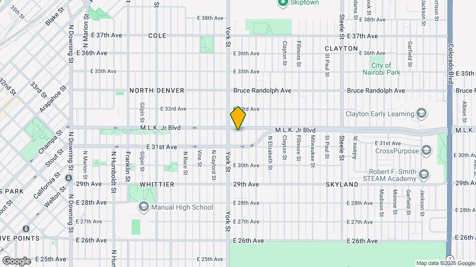 3145 Josephine St Map and Location Details