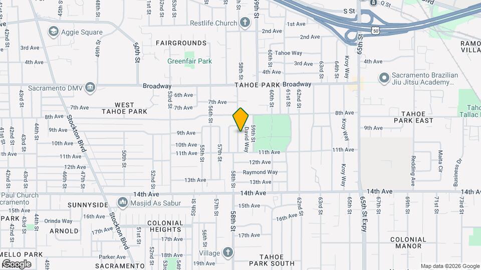 3431 58th St Map and Location Details