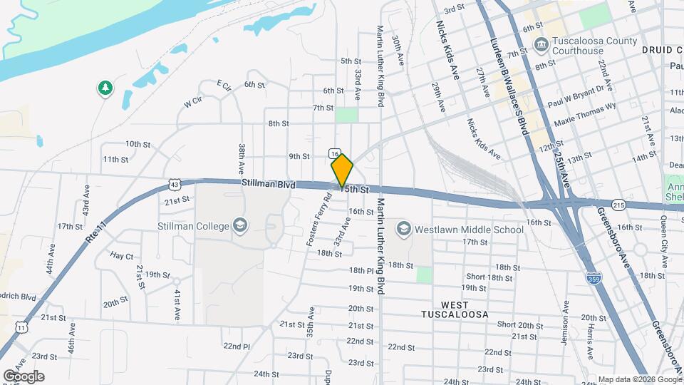 3315 15th St Map and Location Details