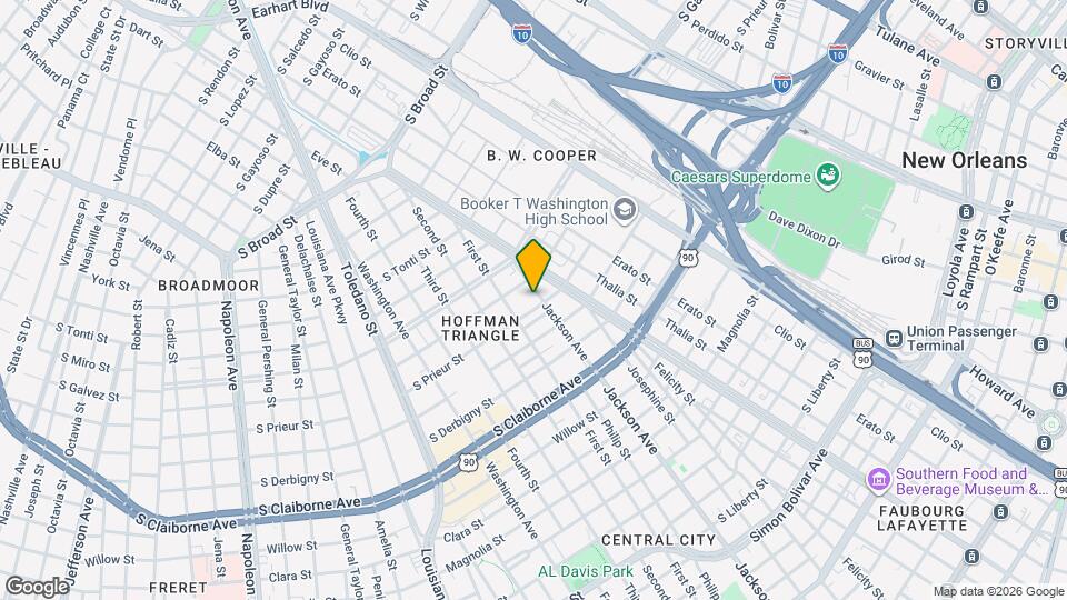 3212 Jackson Ave Mapa y Detalles de la Ubicación