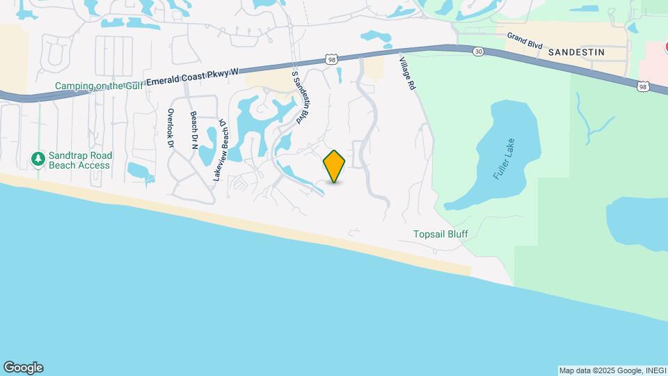 5002 S Sandestin Blvd Mapa y Detalles de la Ubicación