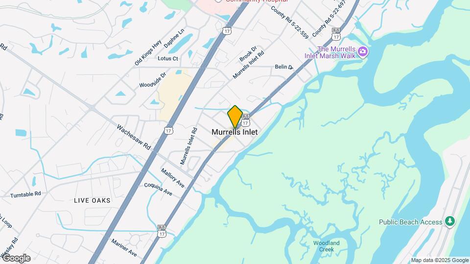 128 Hallandale Ln Map and Location Details