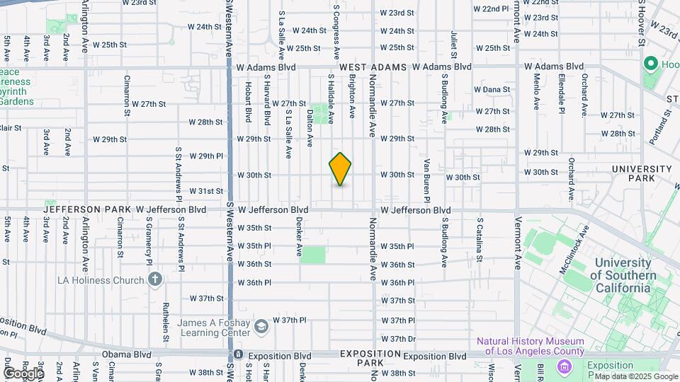 3026 Halldale Ave Map and Location Details