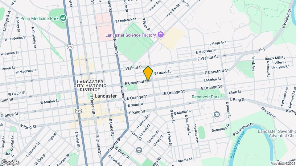 346 E Chestnut St, Unit 2b Mapa y Detalles de la Ubicación
