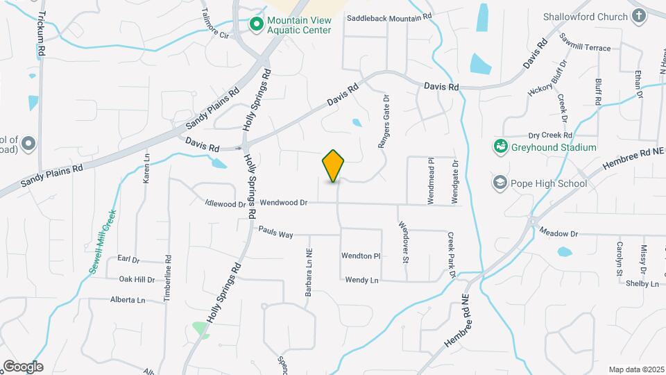 3021 Wendy Ln Map and Location Details