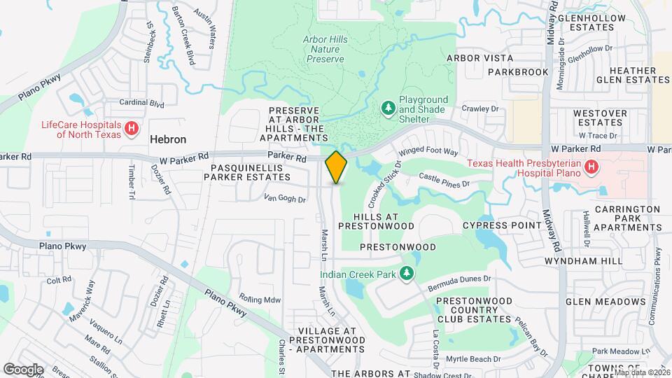 3124 Prestonwood Dr Map and Location Details