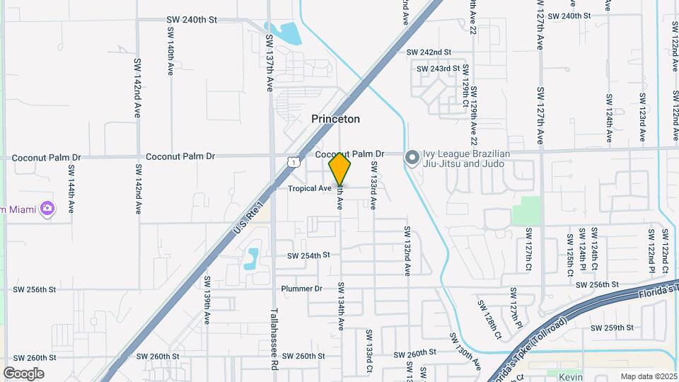 25000 SW 134th Ave Mapa y Detalles de la Ubicación