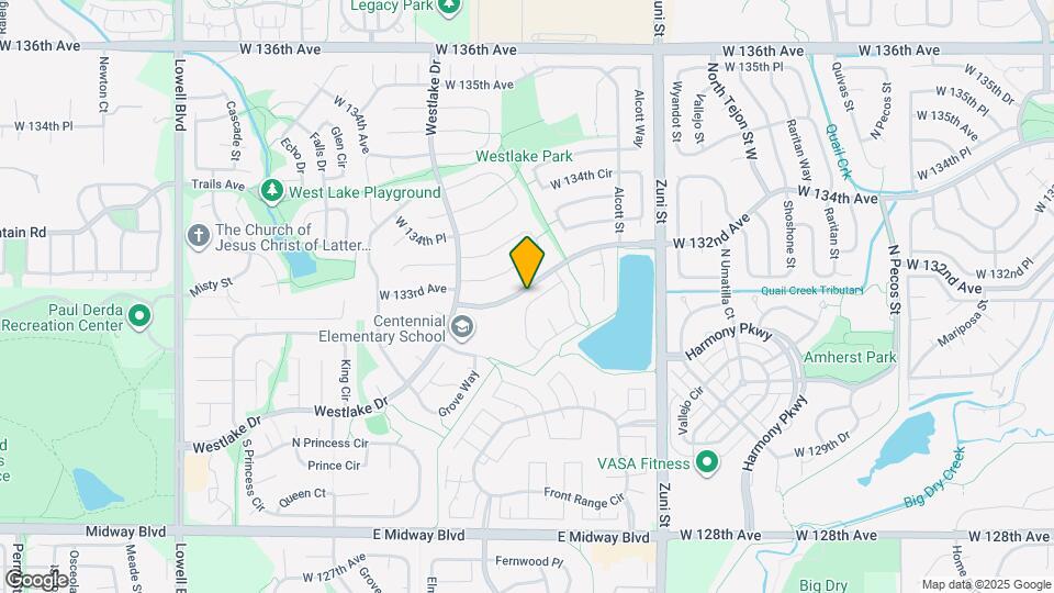 13177 Bryant Cir Mapa y Detalles de la Ubicación