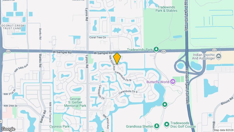 3529 NW 35th St Map and Location Details