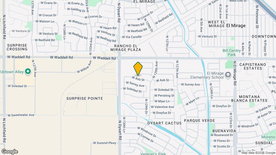 13501 N 130th Ave Map and Location Details