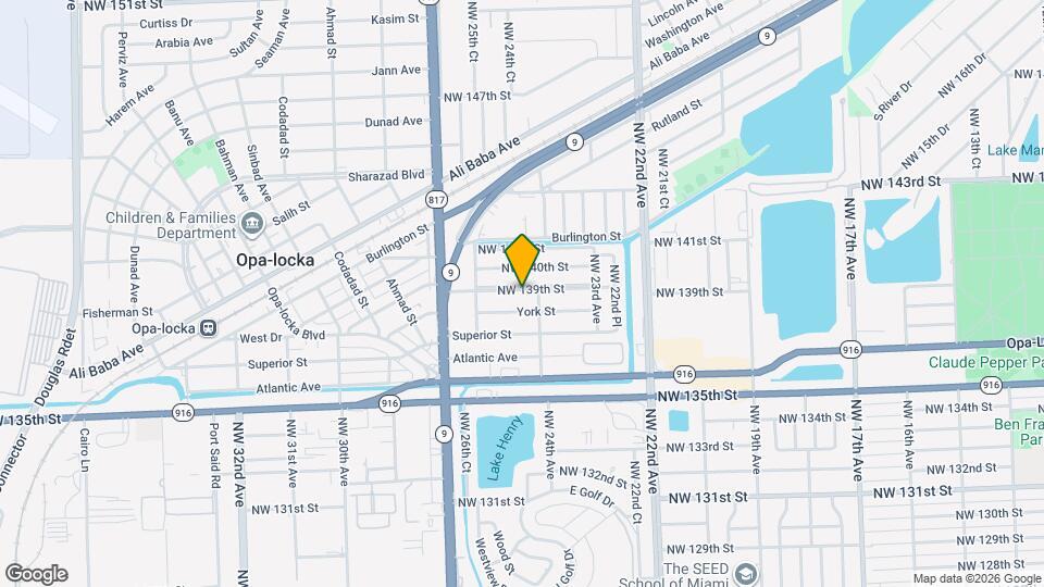 2528 NW 139th St Map and Location Details