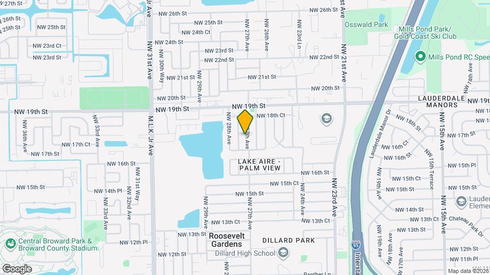 1741 NW 27th Ave Map and Location Details