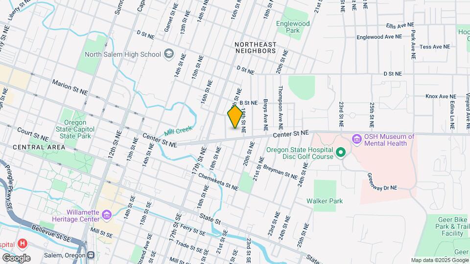 605-613 19th St NE Map and Location Details