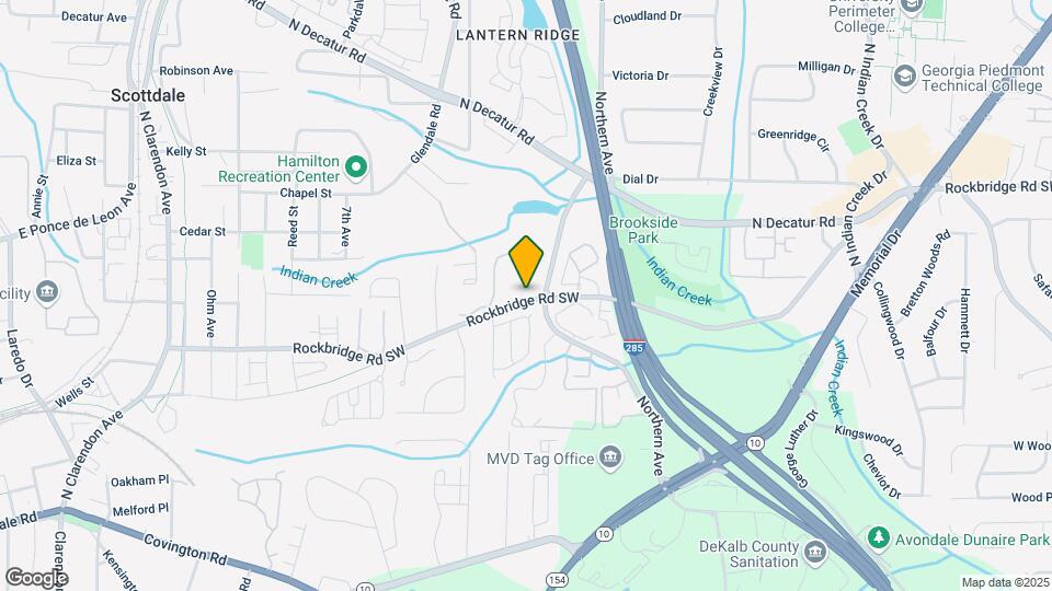3454 Rockbridge Rd Mapa y Detalles de la Ubicación