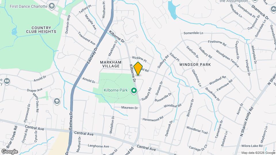 2501 Kilborne Dr Map and Location Details