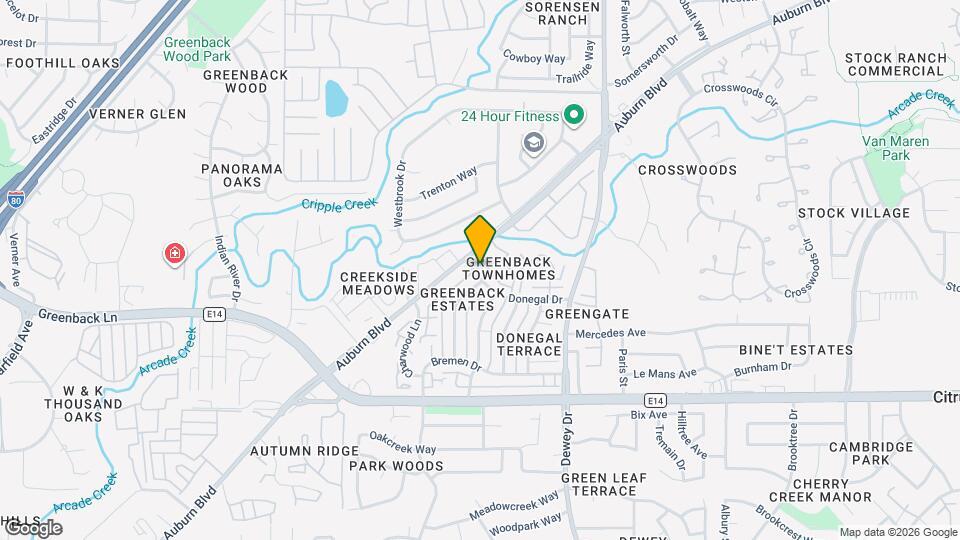 6443 Donegal Dr Map and Location Details