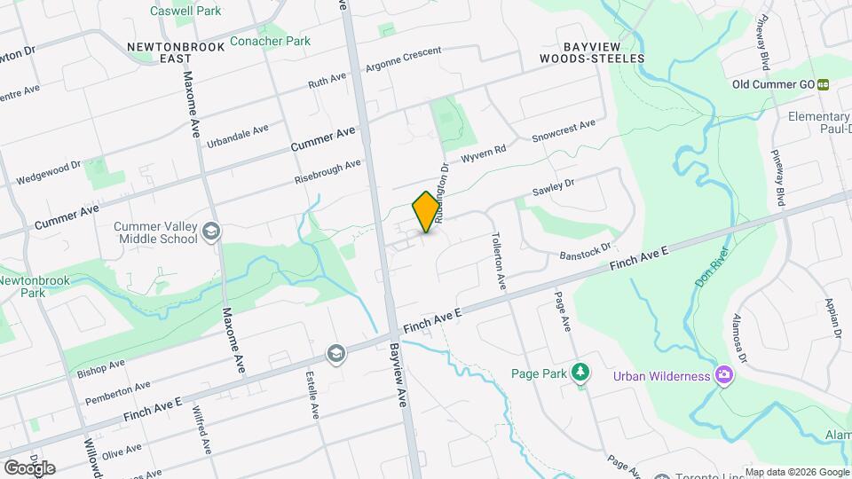 17 Ruddington Dr Map and Location Details