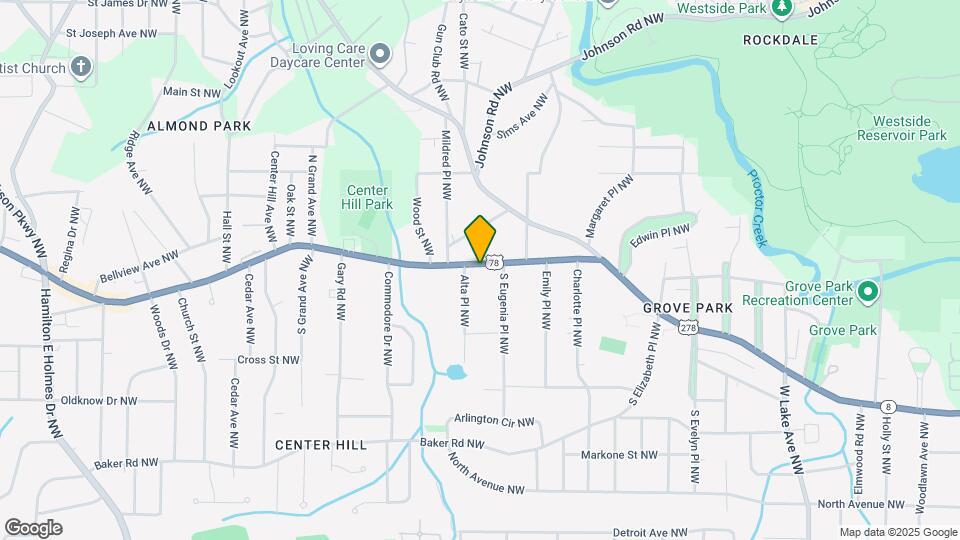 2132 Donald Lee Hollowell Pkwy NW Map and Location Details